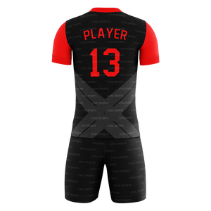 Camisetas deportivas personalizables de poliéster 100% para hombre, uniformes de fútbol de alta calidad, cómodos diseños de ropa de equipo con impresión por sublimación - Product Image 3