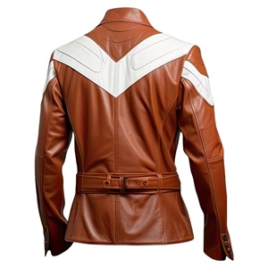 เสื้อแจ็คเก็ตหนังคุณภาพสูงระดับพรีเมียมสำหรับผู้ชาย - Product Image 4