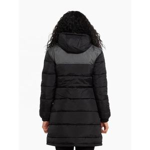 Manteau long de football et de rugby matelassé pour femmes personnalisé nouveau Offre Spéciale pull à fermeture éclair veste de football décontractée pour femmes - Product Image 6