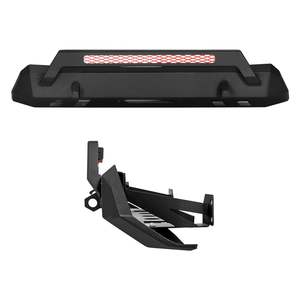 Parachoques Delantero de Acero de Alta Resistencia para Toyota Tacoma 2016-2023, Compatible con Camionetas, Pieza de Carrocería, Placa para Cabrestante, Soportes de Anillo en D, TRD - Product Image 1