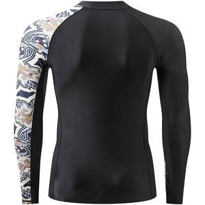 Camiseta de compresión para hombre con tejido avanzado que absorbe la humedad para entrenamiento en el gimnasio - Product Image 3