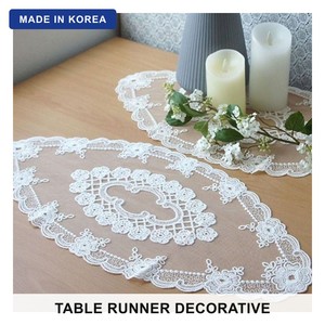 Nappe de table coréenne multifonction en dentelle, 1 pièce, tapis de table décoratif, set de table pour dîner, thé, pique-nique, décoration de la maison - Product Image 1