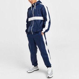 Ensemble de survêtement coupe-vent premium pour homme 2026 – 100 % polyester, léger, respirant, pour la course, écologique, décontracté et athlétique - Product Image 1