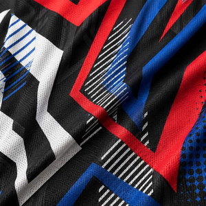 Men's Full Sleeve Rash Guard Sublimation Printed <b>Compression</b> <b>Shirt</b> Red Blue <b>Black</b> Quick Dry Sportswear - Product Image 6