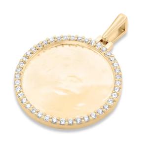 จี้เพชร VVS Lab Grown สไตล์ฮิปฮอปแบบ Iced Out วัสดุทอง 10K_14K ชุบทอง ได้รับการรับรองจาก GIA ของขวัญที่ดีที่สุด - Product Image 1