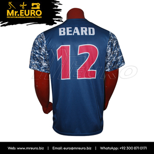 Camiseta de Béisbol Sublimada Personalizada Aces Unisex de Manga Corta, Absorbente de Humedad, Antibacteriana, Cuello en V, Ropa Deportiva de Poliéster para Equipo - Product Image 4