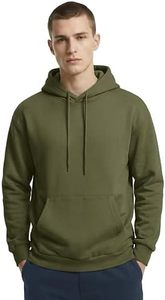 100% Cotton Hoodies Blank <b>Thick</b> <b>Fleece</b> Heavy Weight Oversized Hoodies Custom Print Logo Men's Hoodies & Sweatshirts - Product Image 2