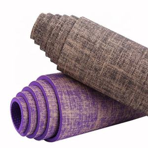 Tapis de méditation en fibre naturelle de jute – Tapis de yoga écologique pour la pleine conscience, la prière et la pratique quotidienne de la méditation - Product Image 4