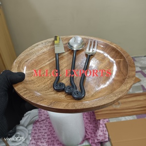 ชุดช้อนส้อมขายดี พร้อมด้ามจับสีดำและวัสดุสแตนเลส  จำหน่ายโดย M.I.G. การส่งออก - Product Image 5