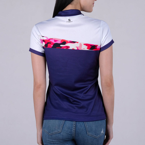 Women's <b>Short</b> <b>Sleeve</b> Polo Shirt Cotton Solid Pattern Casual Knitted Breathable Top <b>Button</b> <b>Up</b> Summer Wear 2026 - Product Image 2