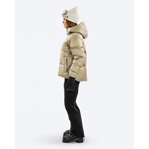 Women's Down <b>Coat</b> Puffer Jacket Hooded Zip Up Winter <b>Coat</b> <b>Lightweight</b> Windproof Outerwear <b>Ladies</b> Warm Puffer <b>Coat</b> - Product Image 5