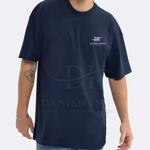 T-shirts Homme Oversize Personnalisés en Coton 100% de Haute Qualité, Respirants, Séchage Rapide, Écologiques, Coupe Ample – Grande Vente - Product Image 2