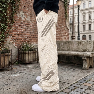 Pantalones Holgados de Lona de Nailon, Premium, Transpirables, de Secado Rápido, Ecológicos, Diseñados para Entrenamientos en el Gimnasio y Actividades al Aire Libre - Product Image 5