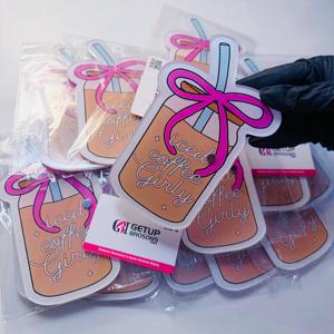 Las Mejores Pinzas Profesionales para Extensión de Pestañas de Acrílico Sólido, Duraderas y Sostenibles, con Diseño de Taza de Café Helado, Herramienta de Belleza - Product Image 4