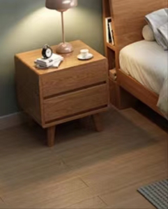 Modern Small Space Multi-Purpose Nightstand with Storage <b>Compact</b> <b>Bedside</b> <b>Table</b> for Bedroom Furniture - Product Image 2
