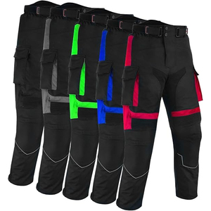 Samroz Sports Men's <b>Waterproof</b> Motorcycle <b>Trousers</b> Protective Textile Pants with Removable Protectors for <b>Biking</b> - Product Image 1