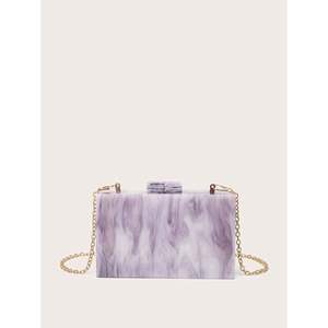 Bolso de Mano de Resina Hecho a Mano de Lujo para Damas, Decoración para Fiestas - Product Image 3