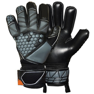 Gants de gardien de but de football d'extérieur personnalisés, en caoutchouc respirant, coupe-vent, antidérapants, résistants à l'usure, gants de football professionnels - Product Image 5