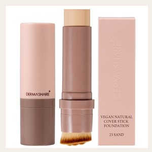 Base de maquillaje diaria k-beauty Derma Share, base en barra vegana coreana de cobertura natural, 14g, hecha en Corea - Product Image 6