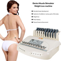 Équipement professionnel d'électrostimulation et de myostimulation à ondes russes avec électrodes amincissantes