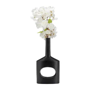 Handmade Iron Flower Vase Premium Floral Display Holder for Dining <b>Table</b> Coffee <b>Table</b> <b>Console</b> <b>Table</b> Luxury Bedroom and Living - Product Image 2