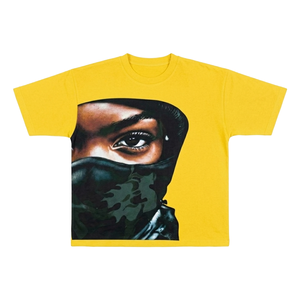 เสื้อยืดดีไซน์เนอร์พิมพ์ลายสกรีนทรงหลวมไหล่ตก ผ้าคอตตอนหนานุ่ม คุณภาพสูง สำหรับผู้ชาย ไซส์ใหญ่พิเศษ ทรงบ็อกซี่ สั่งทำได้ - Product Image 5