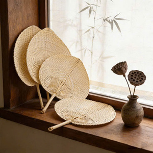 Elegante Abanico de Bambú, Arte Folclórico Tradicional, Decoración Ecológica para el Hogar, Exquisitamente Elaborado, Regalo de Boda para Invitados, Fiesta - Product Image 5