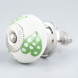 Handmade Premium Quality Green <b>Ceramic</b> Soft <b>Drawer</b> <b>Knobs</b> Dresser Cabinet Pulls Kitchen Cupboard Exterior Warehouse Handles - Product Image 4