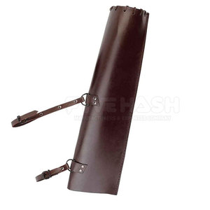 Sacoche de tir à l'arc en cuir pour homme, style vintage, coutures robustes, sangle réglable, confortable à porter, équipement de chasse et d'entraînement - Product Image 4