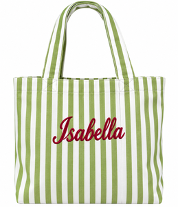 Sac à main en toile pour femme, logo brodé personnalisé, vente en gros, sac de voyage multi-poches, sac de transport - Product Image 5