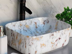 Vasque de salle de bain en marbre massif - Product Image 2