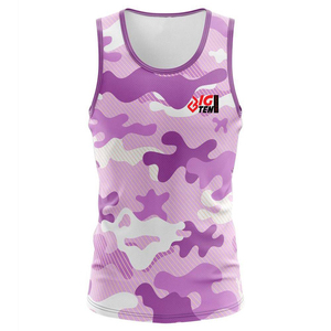 Débardeurs de sport de haute qualité pour femmes, débardeur avec soutien-gorge intégré, débardeur racerback, débardeur de yoga sans manches, chemises de course à pied - Product Image 1
