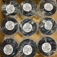 Ruban de transfert thermique noir compatible Zebra haute vitesse industriel 33mm*100m (matériau cire/résine) pour imprimantes d'étiquettes