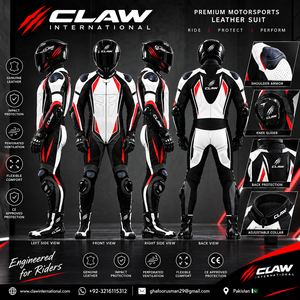 Combinaison de moto unisexe respirante pour l'été, en cuir de vache véritable, avec protections CE, équipement de protection pour moto - Product Image 1