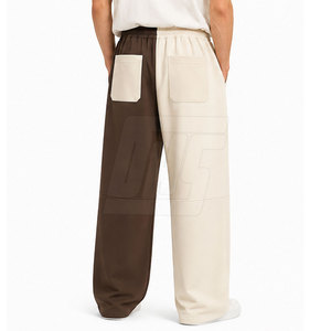 Urban Loose Fit <b>Trousers</b> Oversized <b>Baggy</b> Style Elastic Drawstring Waist Wide Leg Casual Pants Custom Wholesale Clothing - Product Image 6