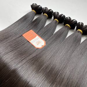 Vente en gros bon marché Extensions de cheveux humains vierges à cuticules alignées 100% 12A Fournisseurs de paquets de cheveux bruts de qualité supérieure Vietnam - Product Image 4