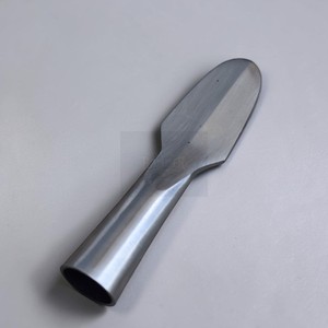 Punta de Lanza Medieval de Acero Inoxidable Pulido Forjado a Mano, Forma de Hoja, Coleccionable, para Exhibición Histórica, Acero Antiguo - Product Image 3