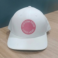 Gorra de Béisbol Personalizada de 6 Paneles con Bordado Plano, Visera Curva, Cierre Ajustable, Marca Privada, Fabricante OEM ODM, MOQ Bajo