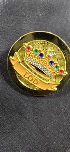 Premium High Quality Metal <b>Buttons</b> Top Ladies of Distinction TLOD Custom <b>Buttons</b> for blazer in Gold color 8 <b>Buttons</b> - Product Image 3