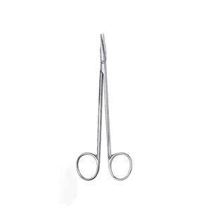 Juego de Tijeras de Disección de Acero Inoxidable con Hojas Anguladas de Precisión, Reutilizables y Autoclavables para Uso Quirúrgico en Hospitales - Product Image 1
