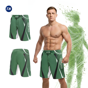 กางเกงบอร์ดชายไซส์ใหญ่คุณภาพสูง MMA เอวกลาง สไตล์ลำลอง ระบายอากาศได้ดี กันน้ำ ผลิตจากผ้าสแปนเด็กซ์/โพลีเอสเตอร์ เป็นมิตรต่อสิ่งแวดล้อม - Product Image 1