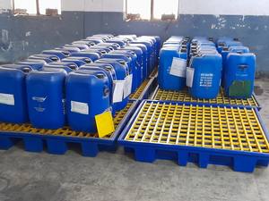 Paleta de Plástico Misa de Una Cara con Entrada Bidireccional para Contención de Derrames, con Capacidad Dinámica de Carga de 0.5t - Product Image 2