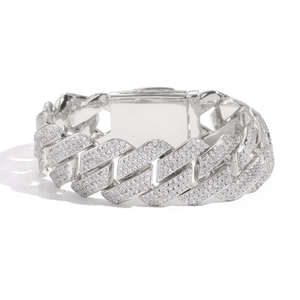 Collar de cadena cubana extragrande más vendido para fiestas y discotecas, joyería llamativa para hombre, disponible al mejor precio - Product Image 5