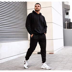 Ensemble de survêtement d'hiver de haute qualité, pull oversize, pantalon de jogging, sweat à capuche, unisexe, impression numérique personnalisée, nouveauté - Product Image 2