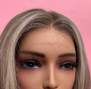 วิกผมแท้จากอินเดียแบบผูกปมฟอกสี พร้อมด้วย HD Lace Front ให้ลุคหนังศีรษะธรรมชาติ ไม่ต้องใช้กาว มีจำหน่ายแล้ว - Product Image 4