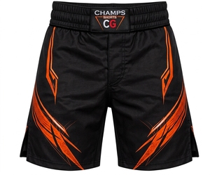 Shorts de combat MMA Vale Tudo personnalisés pour grappling, arts martiaux, imprimés par sublimation, antibactériens, séchage rapide, unisexe - Product Image 3
