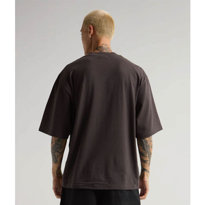 T-shirt formel pour homme, surdimensionné, à motifs, 300 GSM, manches courtes, col rond, jersey tricoté, écologique, séchage rapide, respirant - Product Image 4