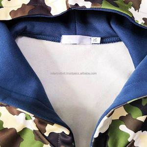 Sweat à capuche d'hiver pour homme en tissu polaire polyester/coton respirant, écologique, coupe oversize, streetwear décontracté, brodé - Product Image 2