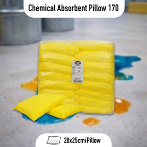 Chemical Absorbent <b>Small</b> <b>Pillow</b> 170 – Universal Spill Control Absorbent <b>Pillow</b> for Chemical, Acid & Hazardous Liquid - Product Image 2