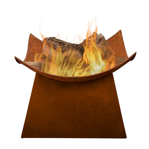 Brasero de Leña Clásico Indio Rústico para Patio Exterior, Brasero Moderno de Metal para Jardín - Product Image 2